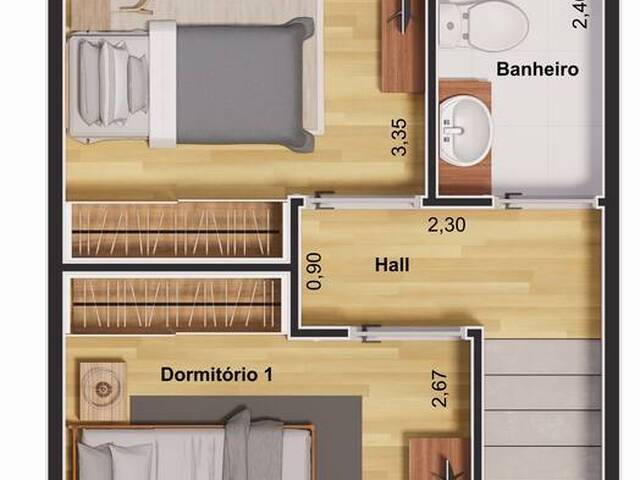 #1114 - Condomínio de Sobrados Geminados para Venda em Caraguatatuba - SP - 3